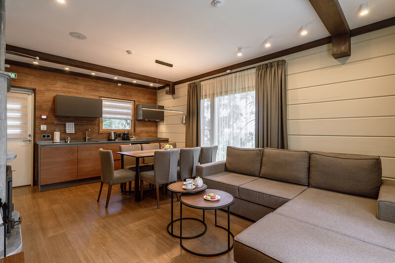 Коттедж 6-местный (с 3 спальнями)