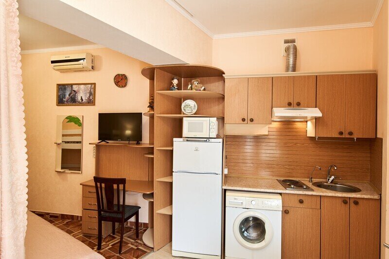 Стандартный 2-местный 1-комнатный (с кухней-студией)