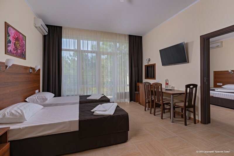 Семейный 4-местный 2-комнатный