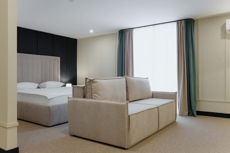 Апартаменты 4-местный Garden (студия + спальня)