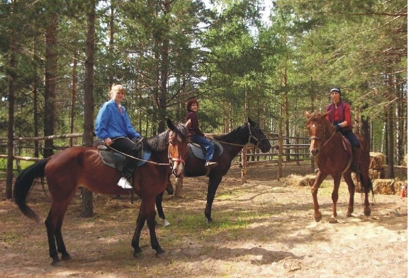 Катание на лошадях