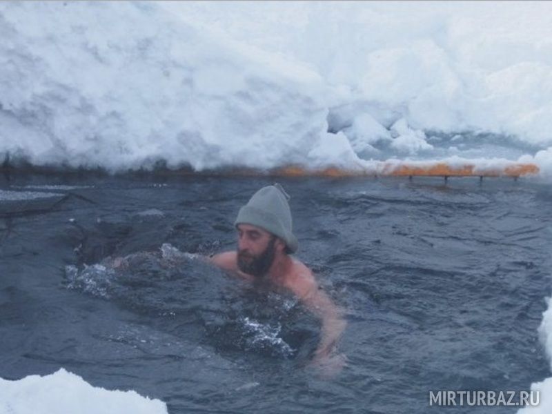 Купание в проруби