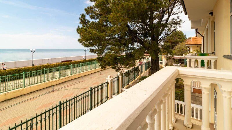 Стандартный 2-местный 1-комнатный (2 этаж, вид на море)