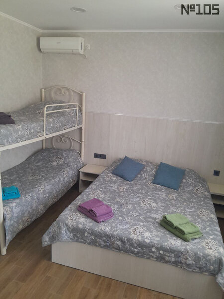 Семейный 4-местный 1-комнатный