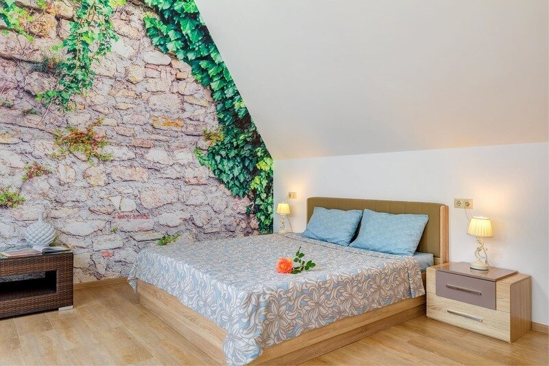 Студия 4-местный (с видом на сад)