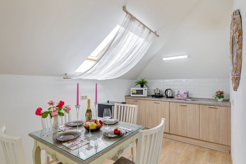 Студия 4-местный (с видом на сад)