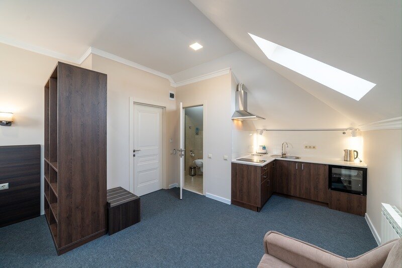 Апартаменты 2-местный (с кухней, мансарда)