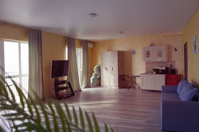 2-местный (с 4-мя доп. местами и видом на море)