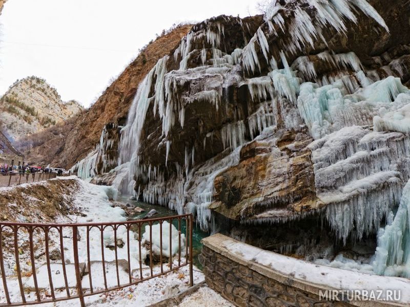 Карта чегемские водопады и голубые озера