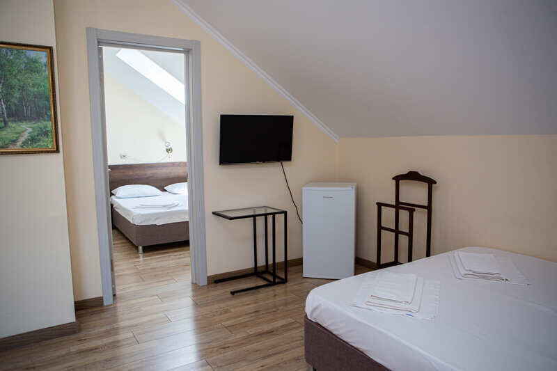 Семейный 4-местный 2-комнатный