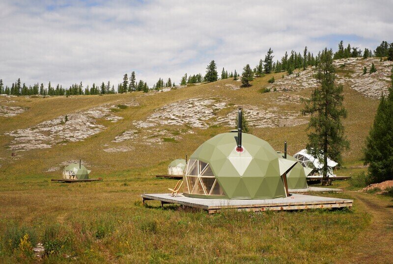 Купольный дом Дабл