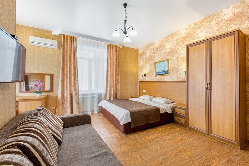 Стандартный 4-местный 1-комнатный