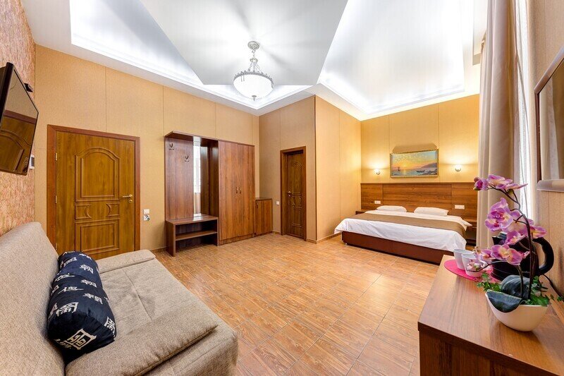 Стандартный 4-местный 1-комнатный