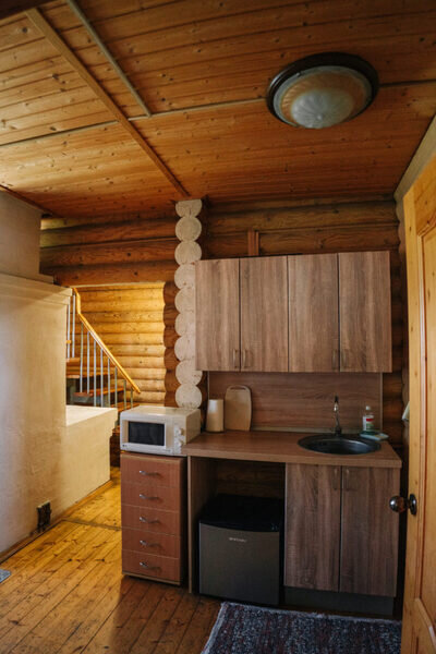 Коттедж 6-местный (с русской печью)