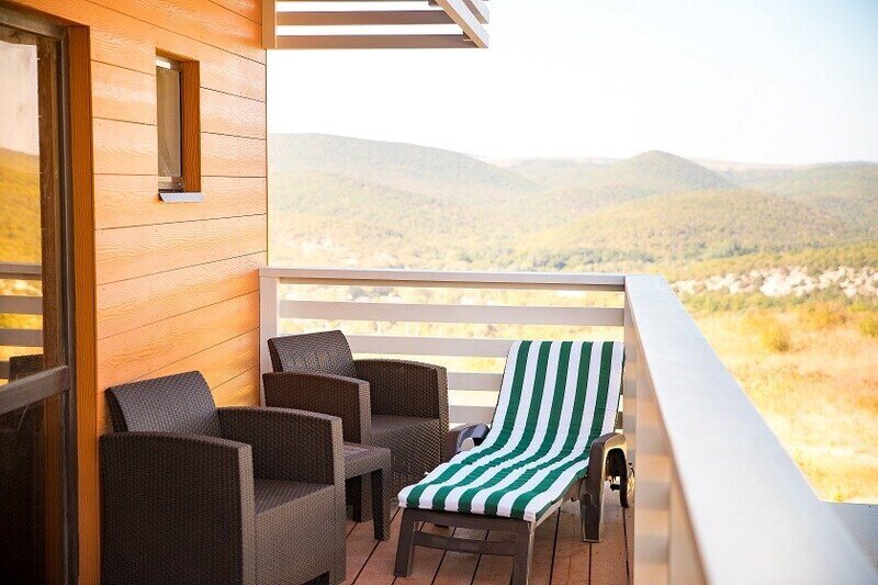 Полулюкс 3-местный (с террасой)