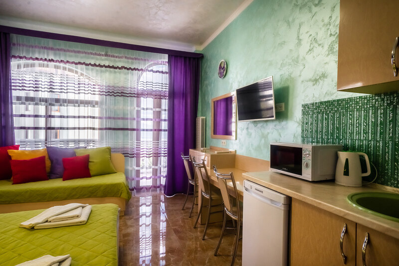 Апартаменты 6-местный 2-комнатный (корпус А)