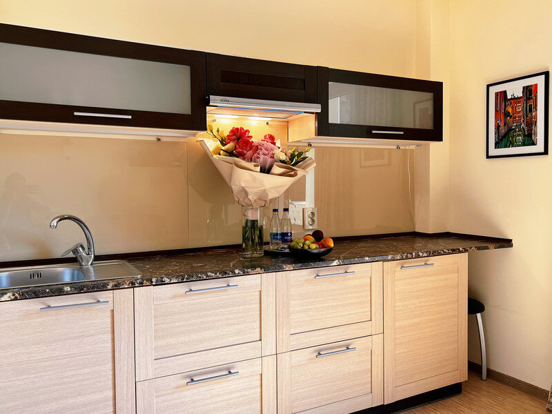 Студио 2-местный 1-комнатный (с террасой)