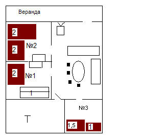 План первого этажа