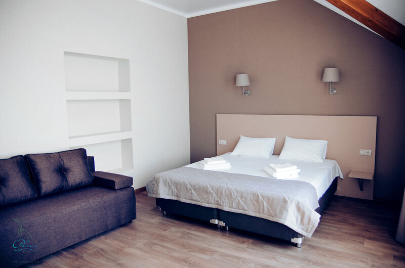 Люкс 3-местный (с балконом, вид на море)