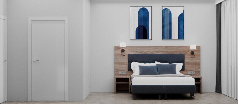 Стандартный 2-местный (1 этаж без балкона)