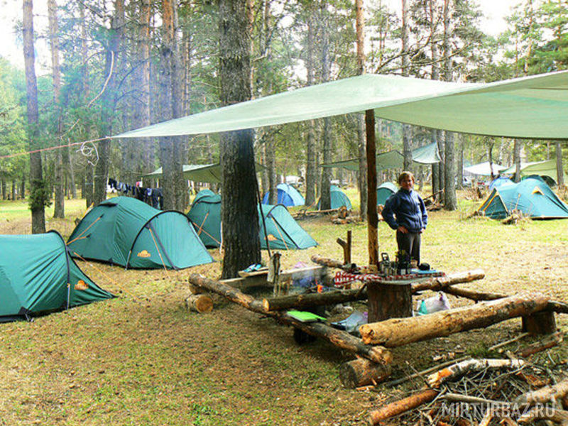 Таулу Архыз палаточный городок