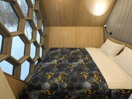 Двухместный коттедж двуспальная кровать, Глэмпинг HoneyDay, Ясногорский район