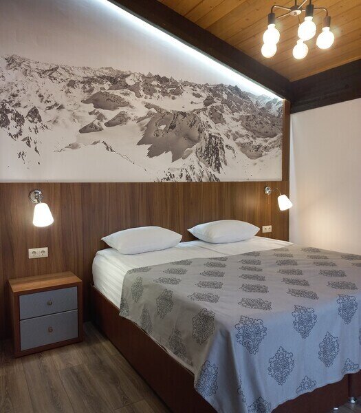 Семейный 4-местный 1-комнатный (с балконом)