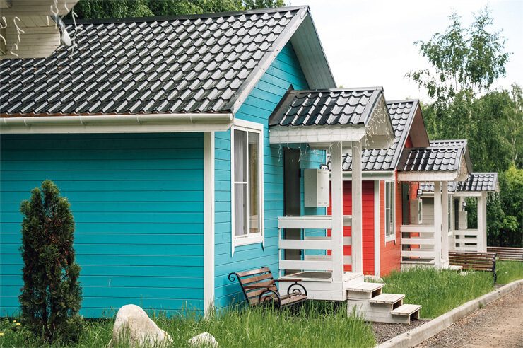 Дом 2-местный (Сказочный, с лесной террасой)