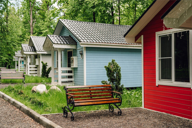 Дом 2-местный (Сказочный, с лесной террасой)