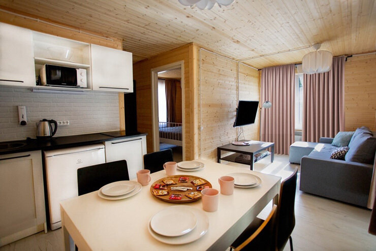 Дом 2-местный (Сказочный, с лесной террасой)