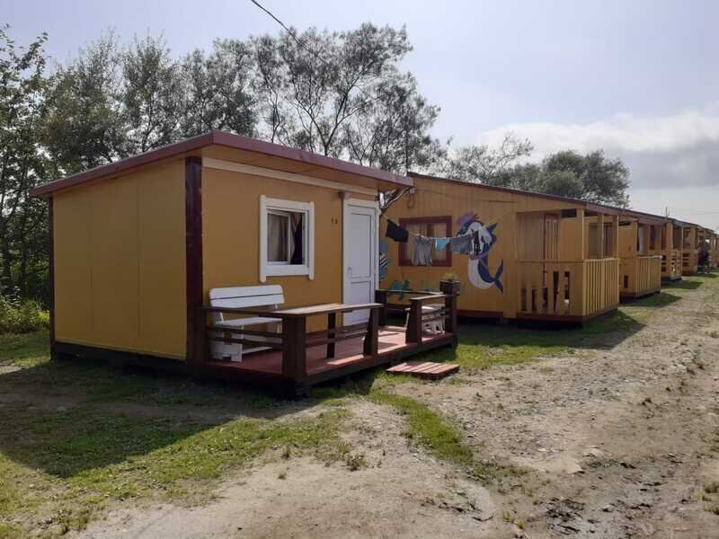 Домик с верандой