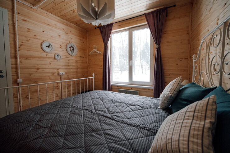 Дом 2-местный (Сказочный дом волшебника, с лесной террасой)