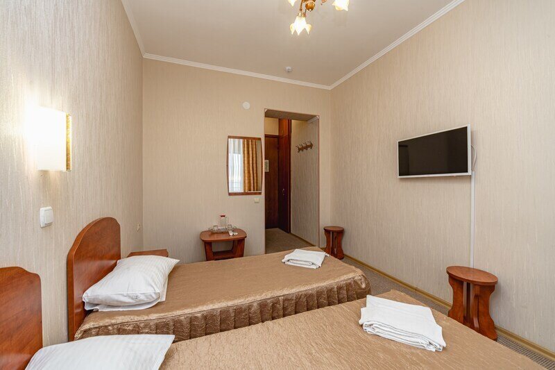 Стандартный 2-местный (Юг с двумя основными местами и раздельными кроватями)