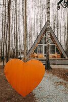 A-frame или Дом-шалаш, Глэмпинг Forest story, Тюмень