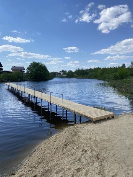 По Щучьему Велению, коричневый домик в стиле A-Frame с чаном, Воронежская область: фото 3