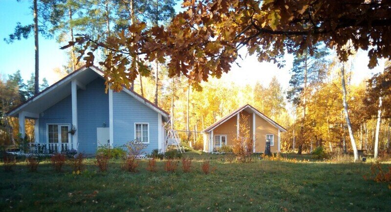 Коттедж 4-местный 2-комнатный Барвинок