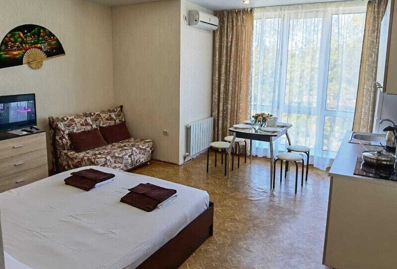 Студия 4-местный (с кухней)