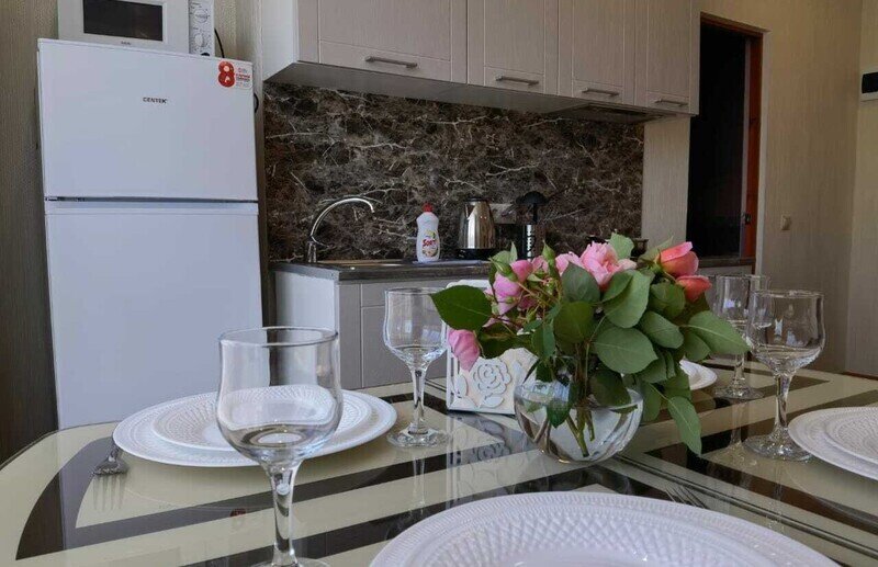 Студия 4-местный (с кухней)