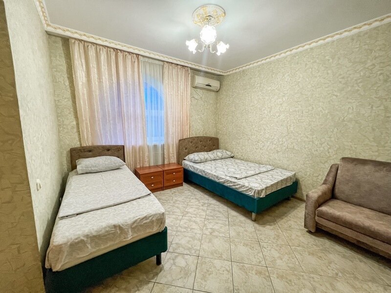 Стандартный 4-местный 1-комнатный