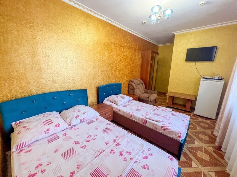 Стандартный 4-местный 1-комнатный