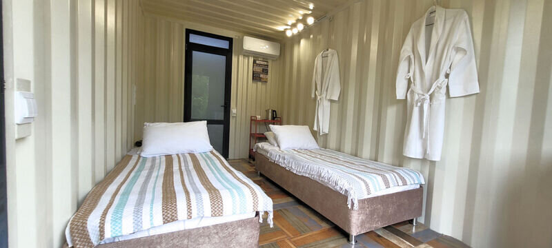 Номер 2-местный 1-комнатный (с раздельными кроватями или двуспальная кровать)