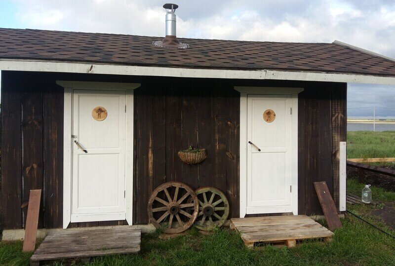 Санблок. Душевые