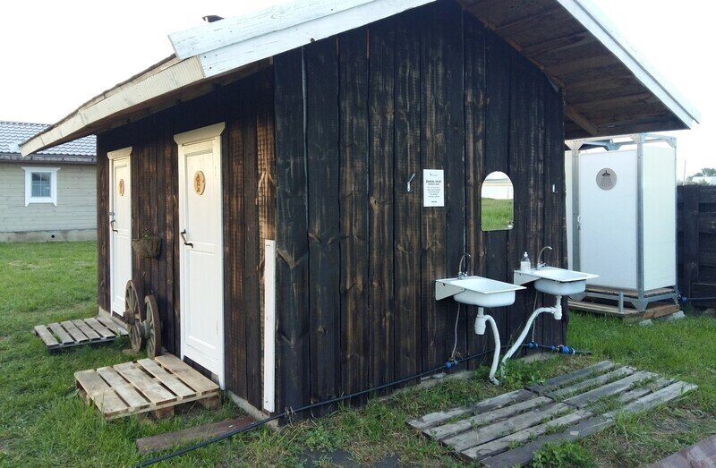 Санблок. Душевые