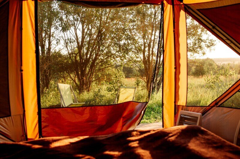 Глэмпинг 2-местный Шатер 10м2