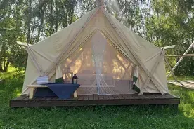 Глэмпинг «VIP», База отдыха Остров приключений, Дзержинск