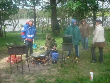 приготовление пищи на природе