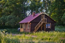 Домик с камином, Парк-отель деревня Лобаново, Юхновский