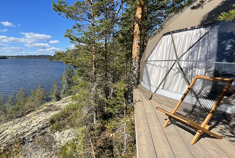 Глэмпинг 2-местный (наскальный)