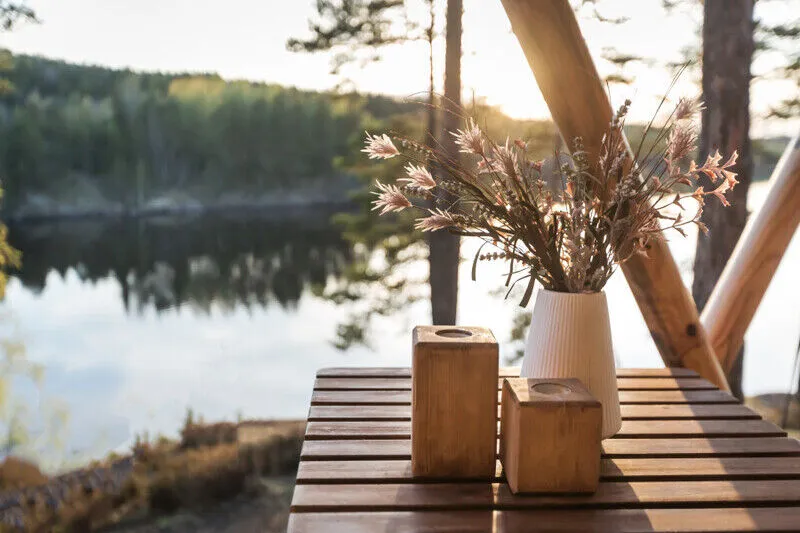 Глэмпинг 2-местный Северное сияние