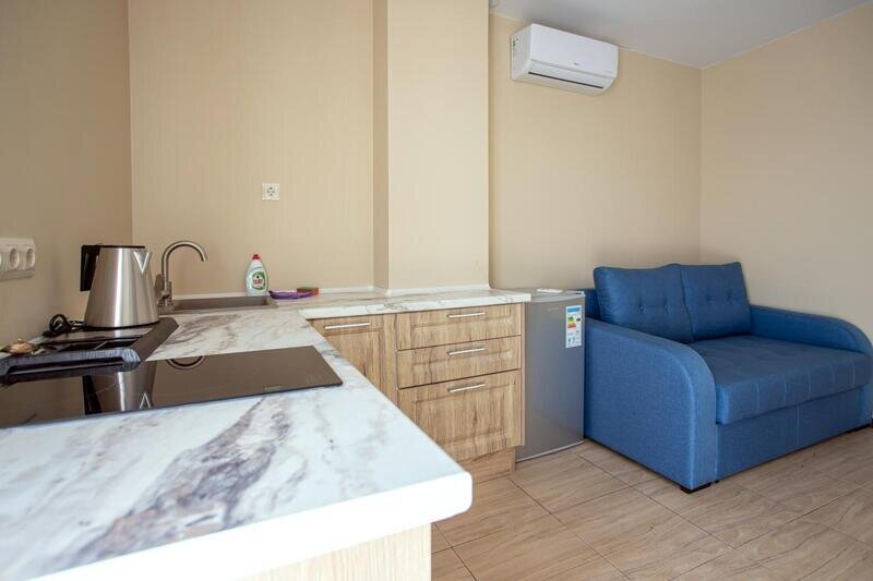 Апартаменты 4-местный 2-комнатный (на ул. Херсонская 89)